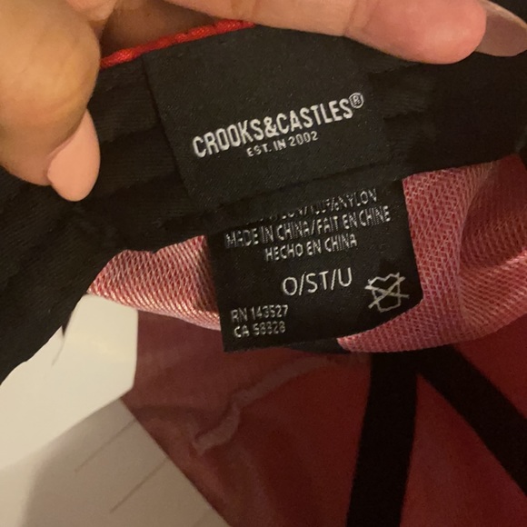 NWT Red Crooks & Castles Cap Hat - Picture 3 of 5